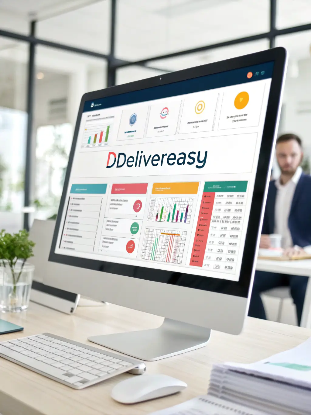 A clean order management screen with completed and pending sales, featuring tropical icons and premium design, for the ecommerce vendor dashboard.